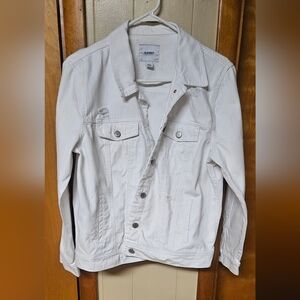 White Denim Jacket